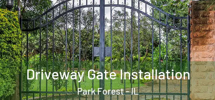 Driveway Gate Installation Park Forest - IL